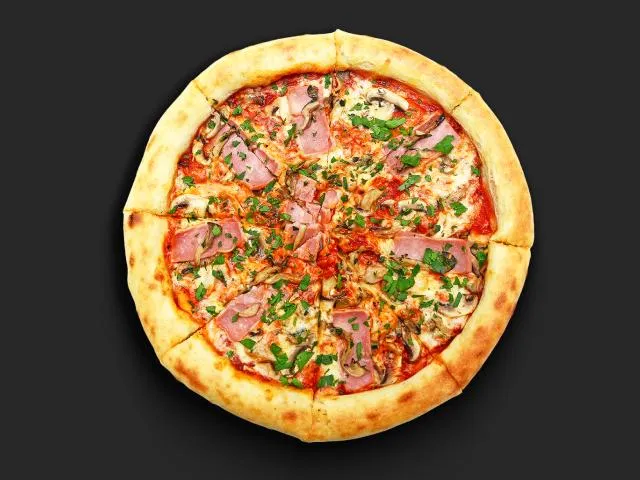 Пицца Грибы-Ветчина 23см