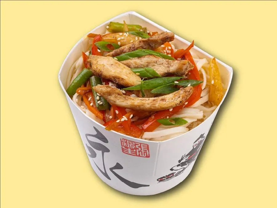Удон WOK с курицей