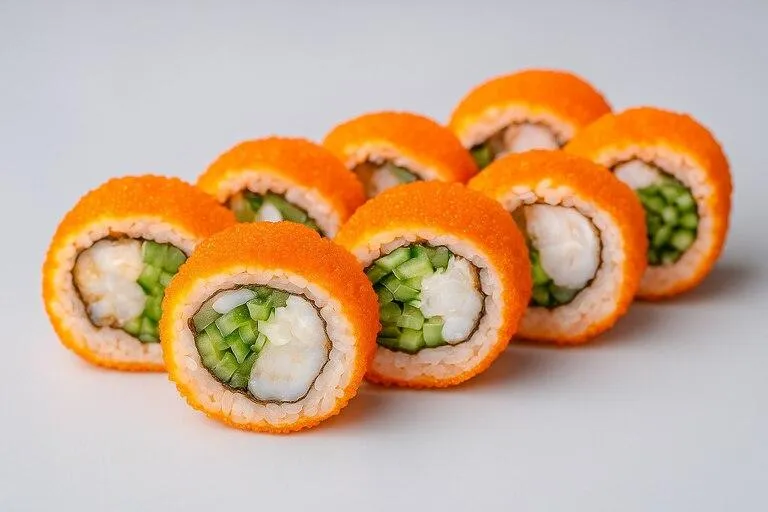 Ролл Калифорния креветка