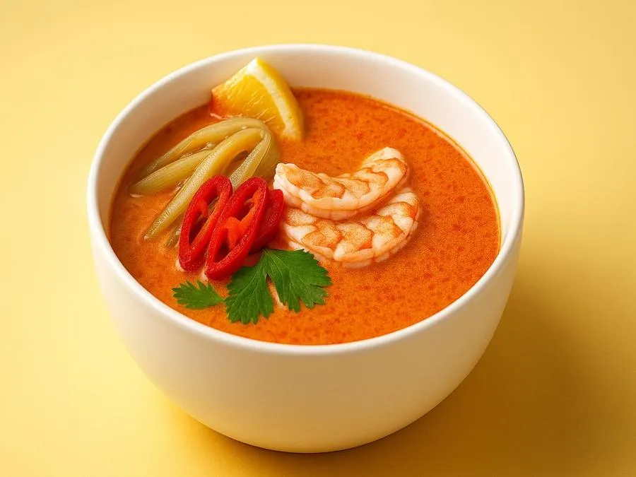 Суп Том ям с морепродуктами