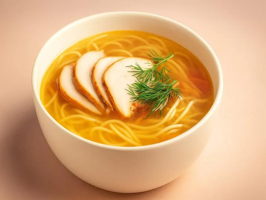 Суп-лапша с курицей