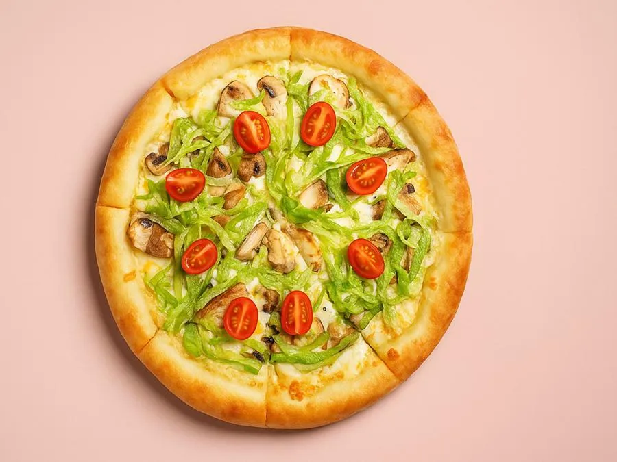 Пицца Цезарь с курицей 