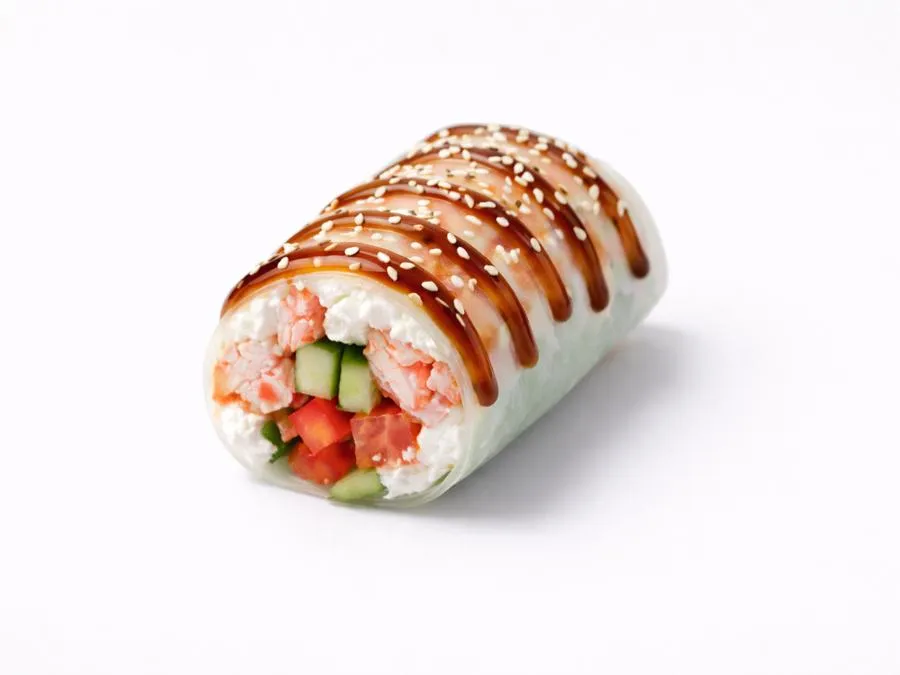 Спринг ролл с крабом